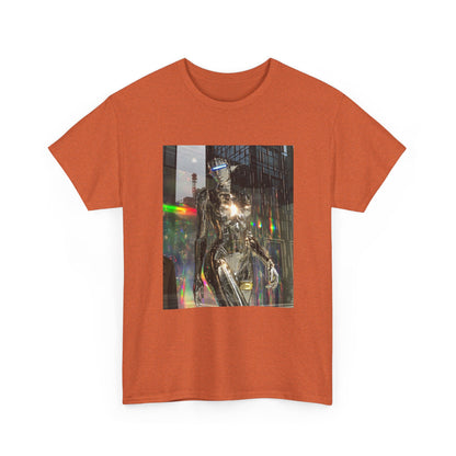 Neon Ember Flow Graphic Tee