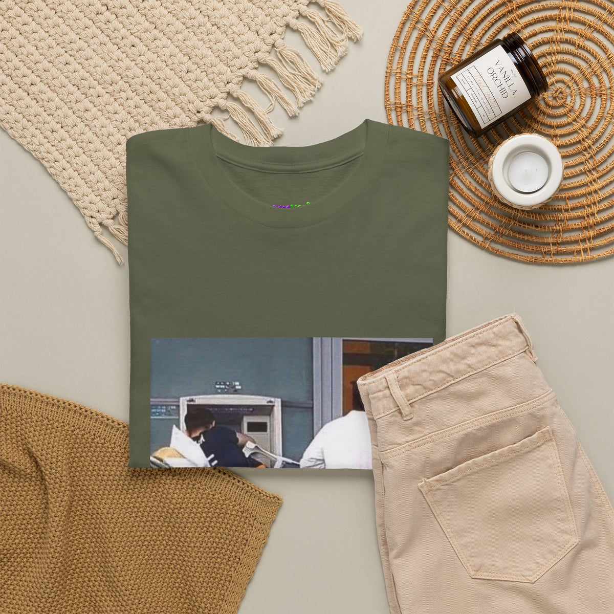 No Caption Graphic Tee