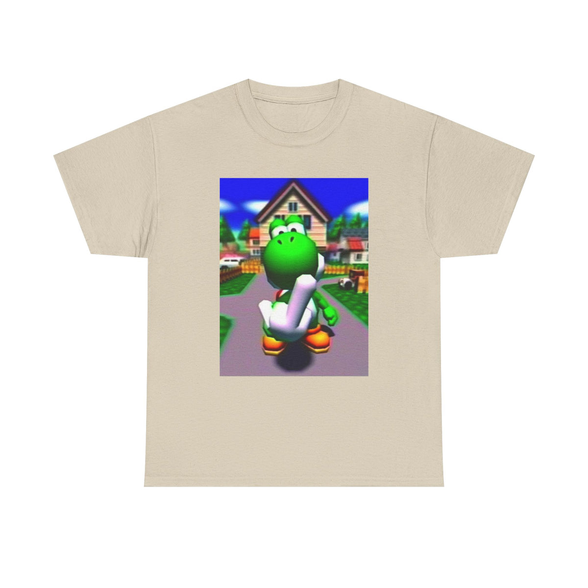 Yoshi Giving The Finger Tee