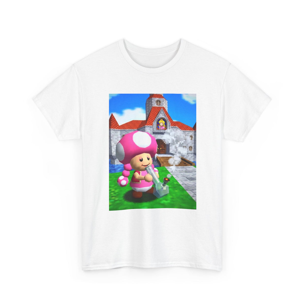 Toadette Hitting Bong At Peach's Castle