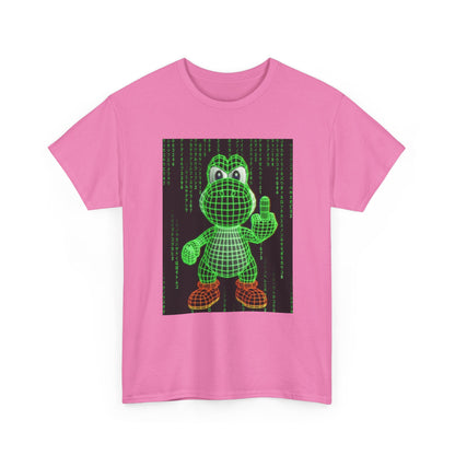 Matrix Yoshi Flipping The Bird Tee
