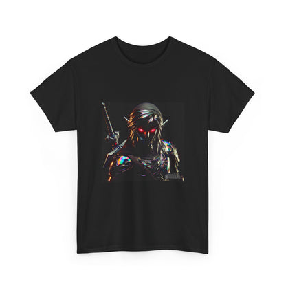 Chromatic Dark Elf Warrior With Red Eyes