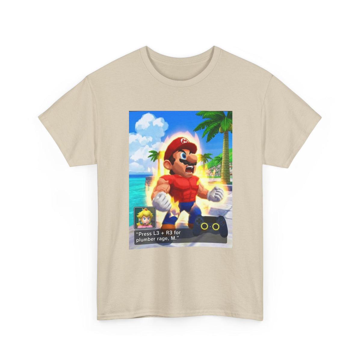 Super Buff Mario Power-Up Tee