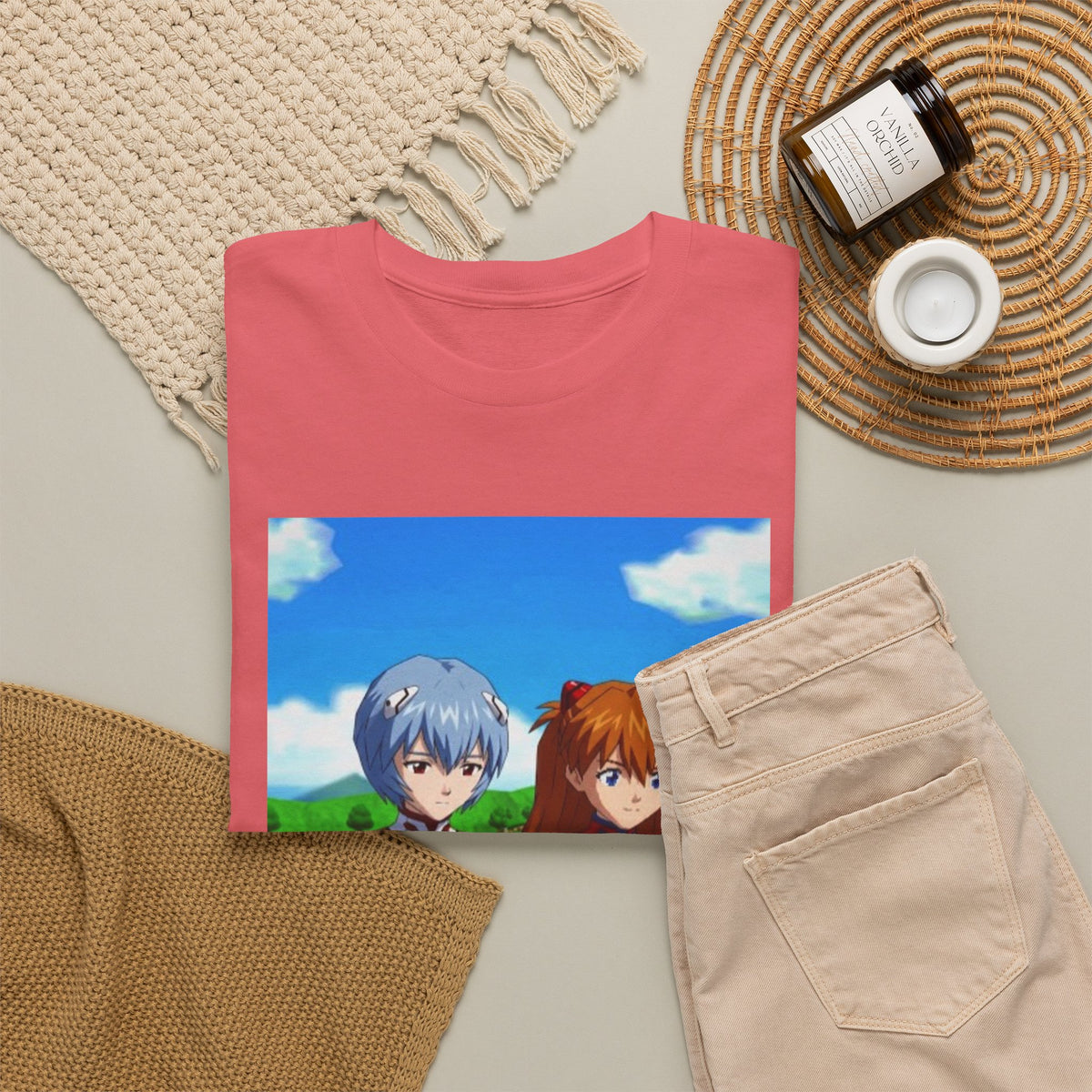Rei And Asuka Gaming Chill Session Tee
