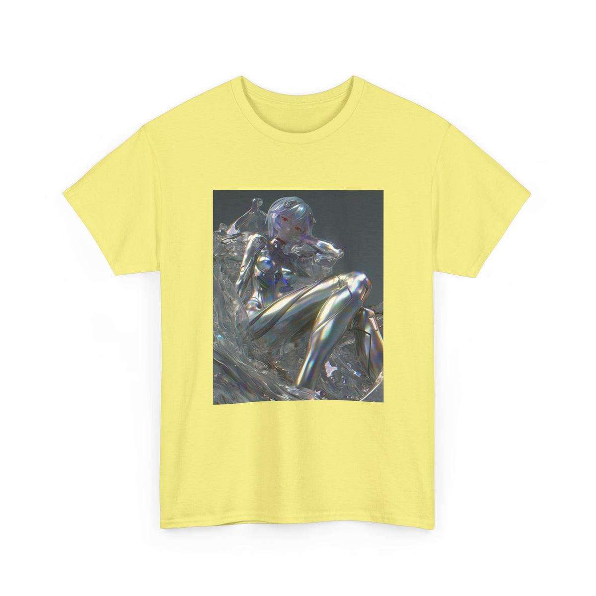 Liquid Chrome Flowing Tee