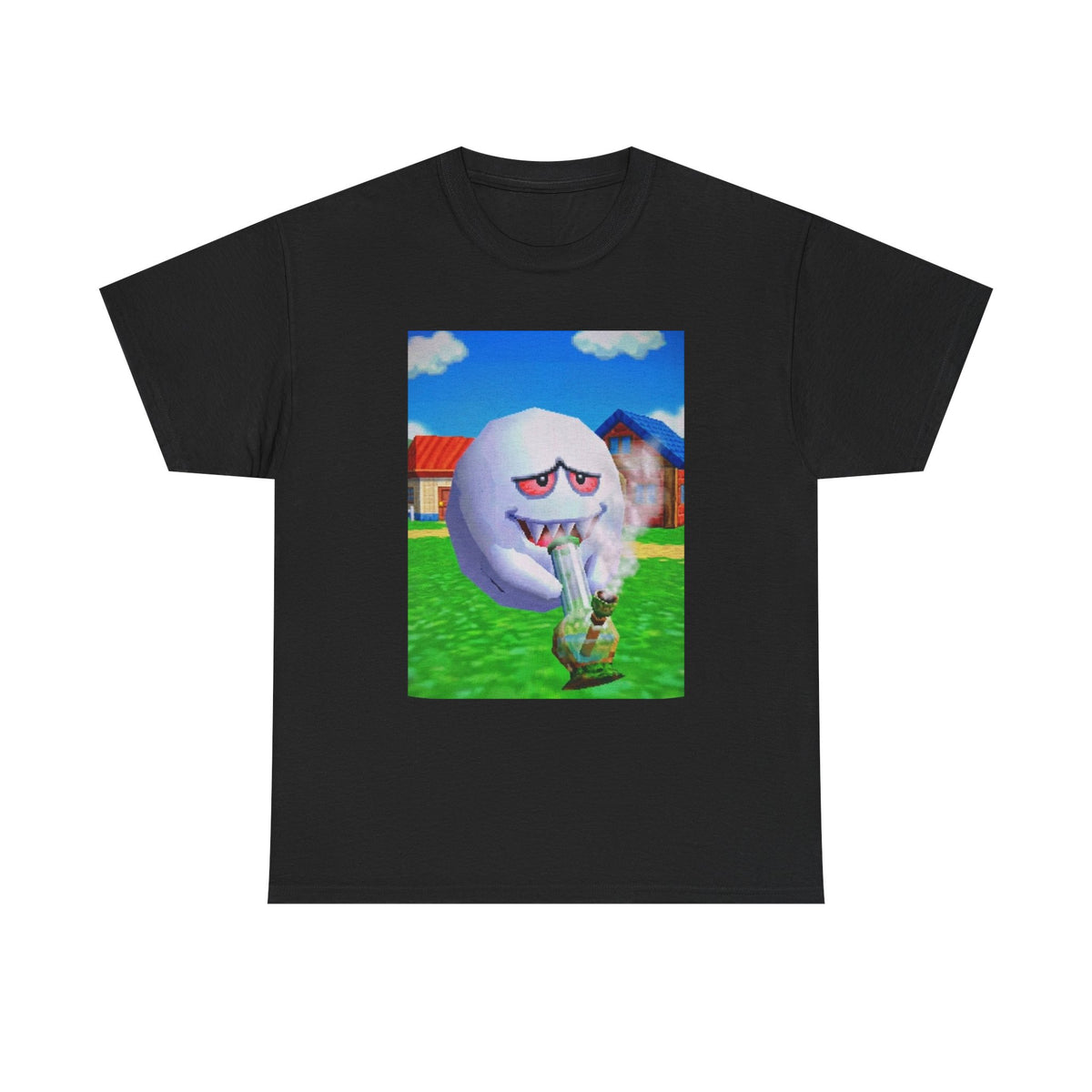 Boo Ghost Taking A Bong Rip Tee