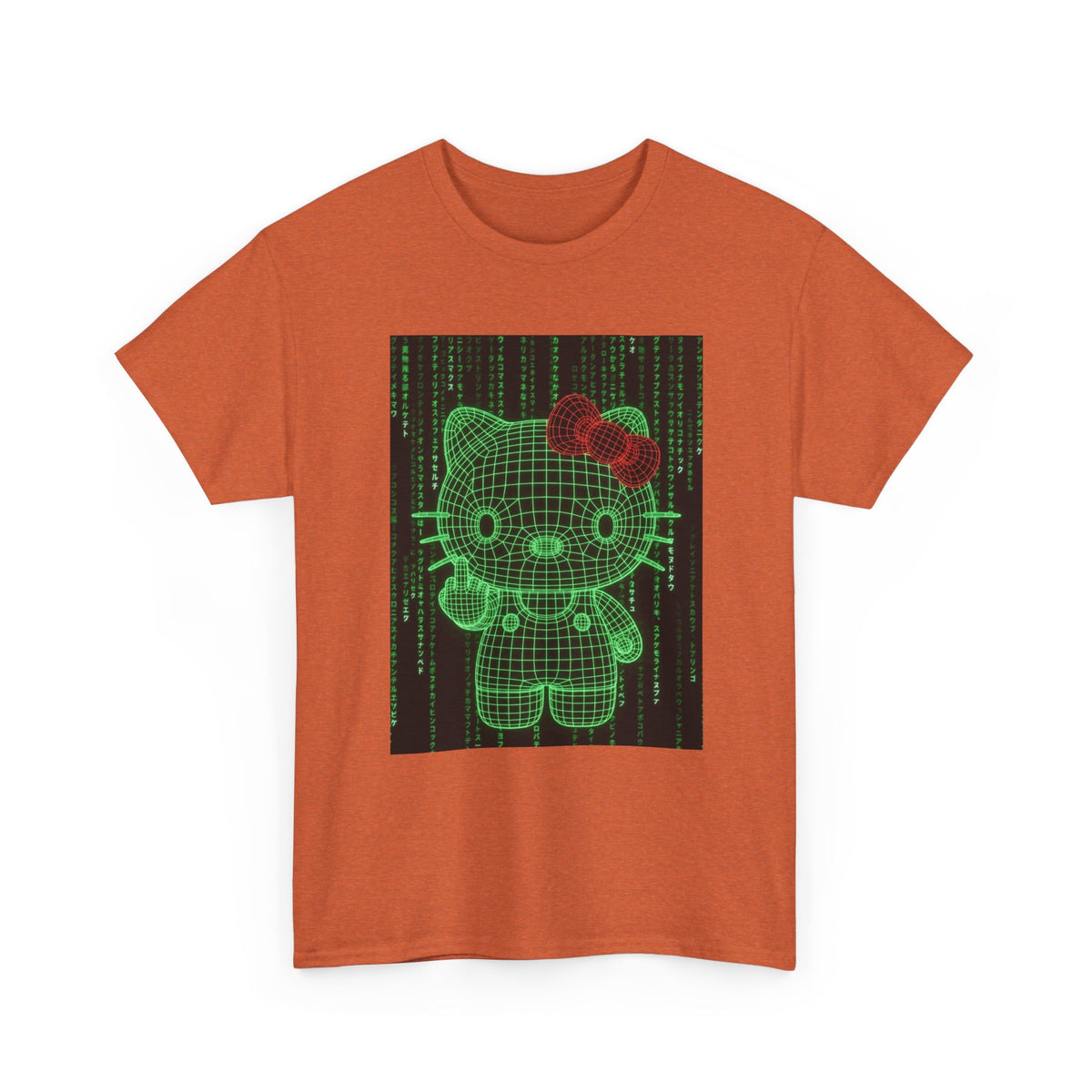 Cyber Hello Kitty Flips The Bird Tee