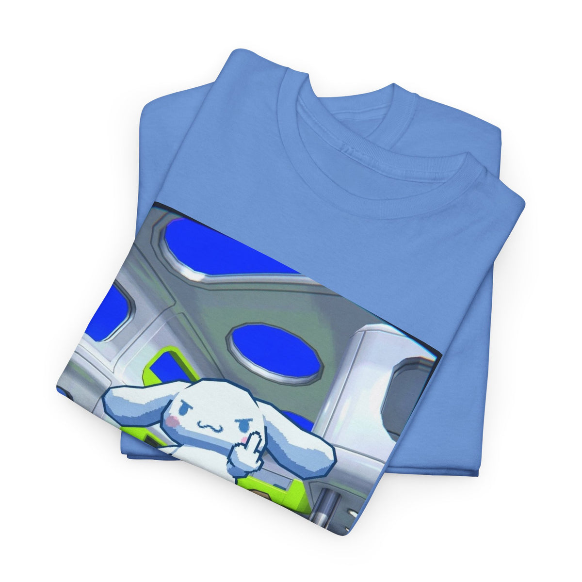 Cinnamoroll Skater Flipping Off Tee