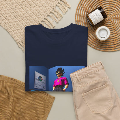 Y2K Vegeta Chilling With PlayStation Tee