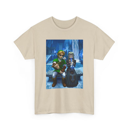 Stoner Link and Zelda Chillin' in Zora's Domain
