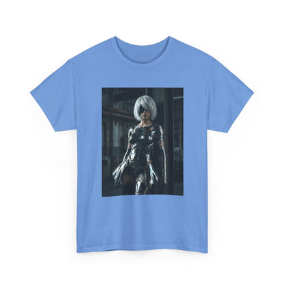 Chrome 2B Leaning In Industrial Scene