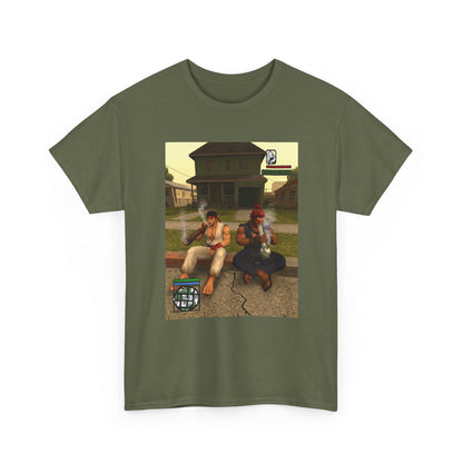 Ryu and Akuma Chilling in Grove Street