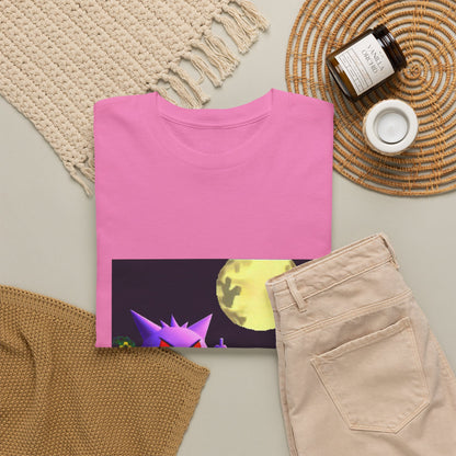 Gengar Flipping Off Villager At Night