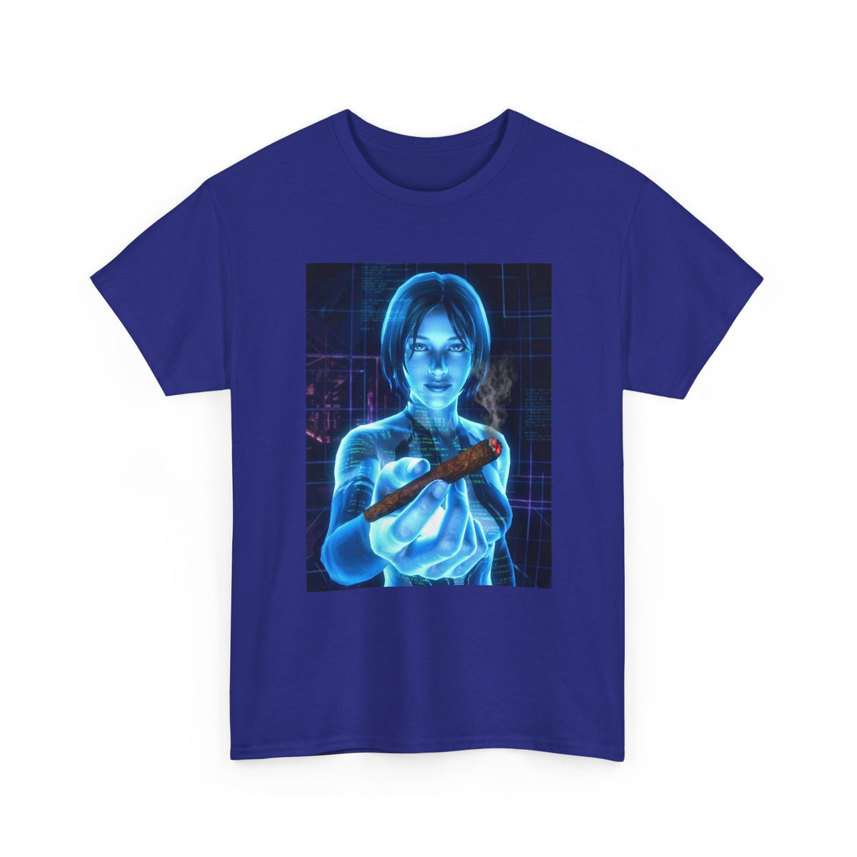Holographic AI Offering You A Blunt Tee