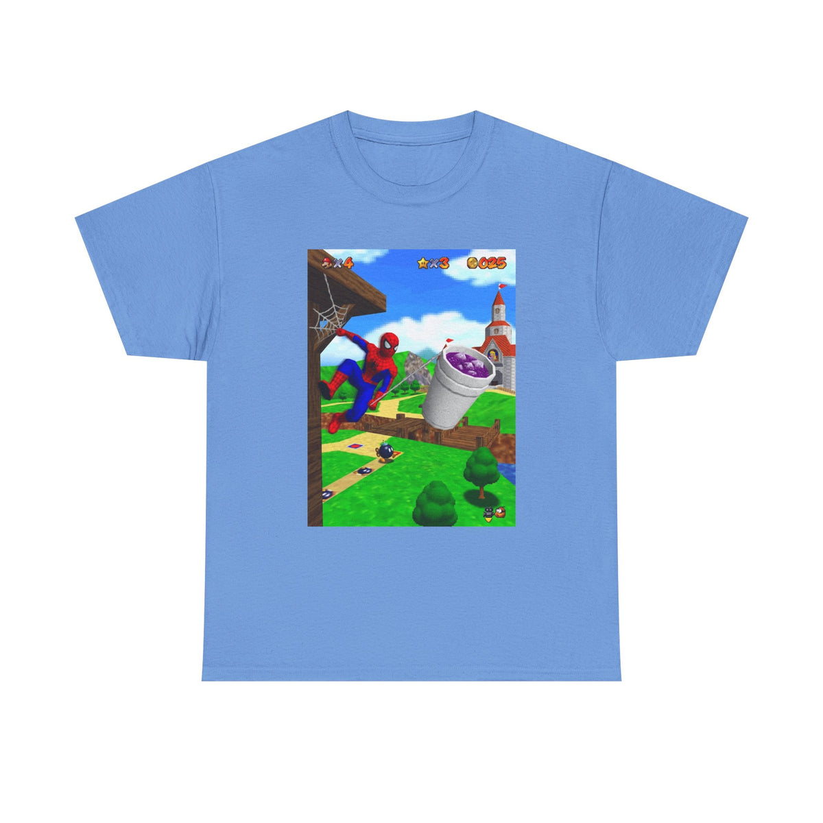 Spiderman Swinging With A Lean Cup Tee