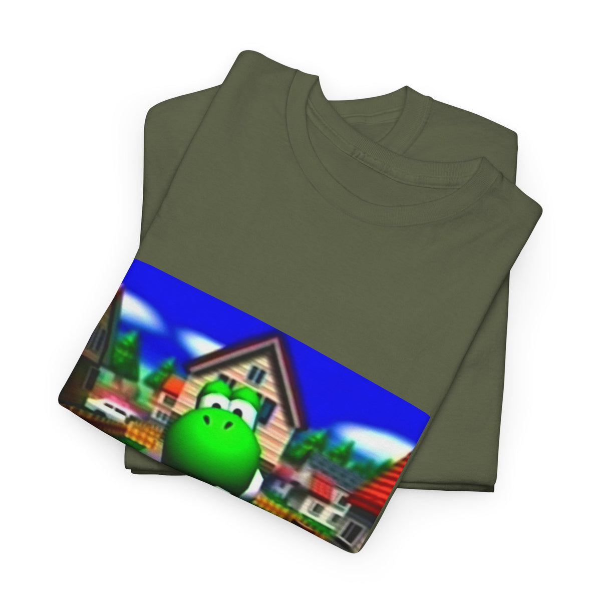 Yoshi Giving The Finger In Neighborhood Tee