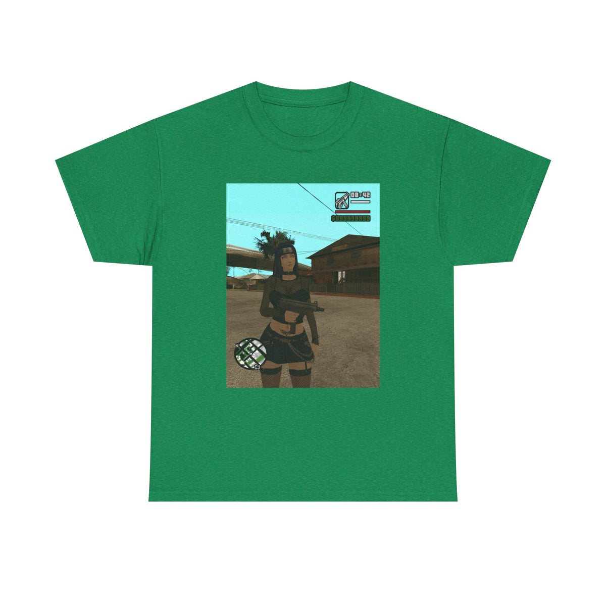 GTA San Andreas Female Ninja Character Tee