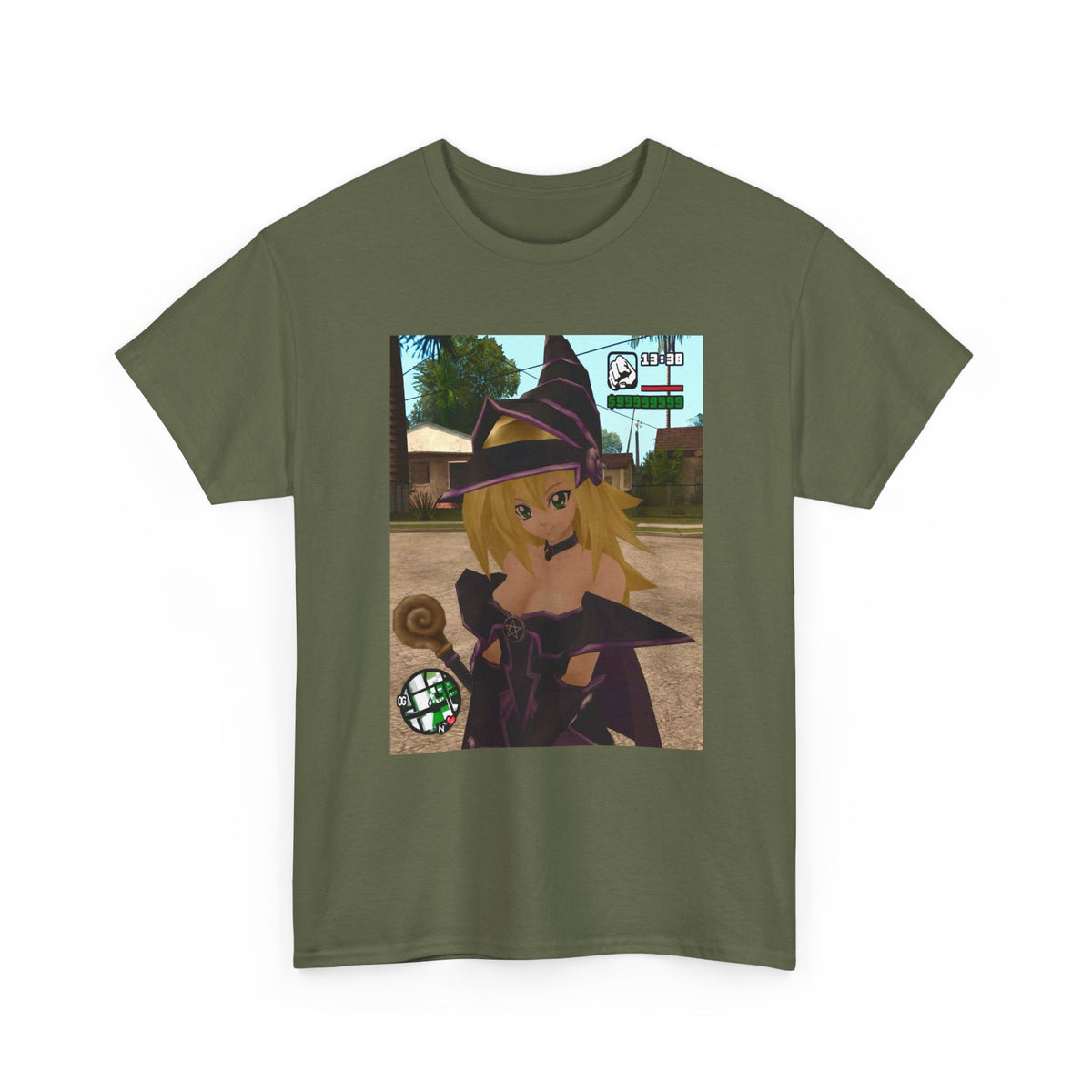 Dark Magician Girl In San Andreas Tee (Design 2)