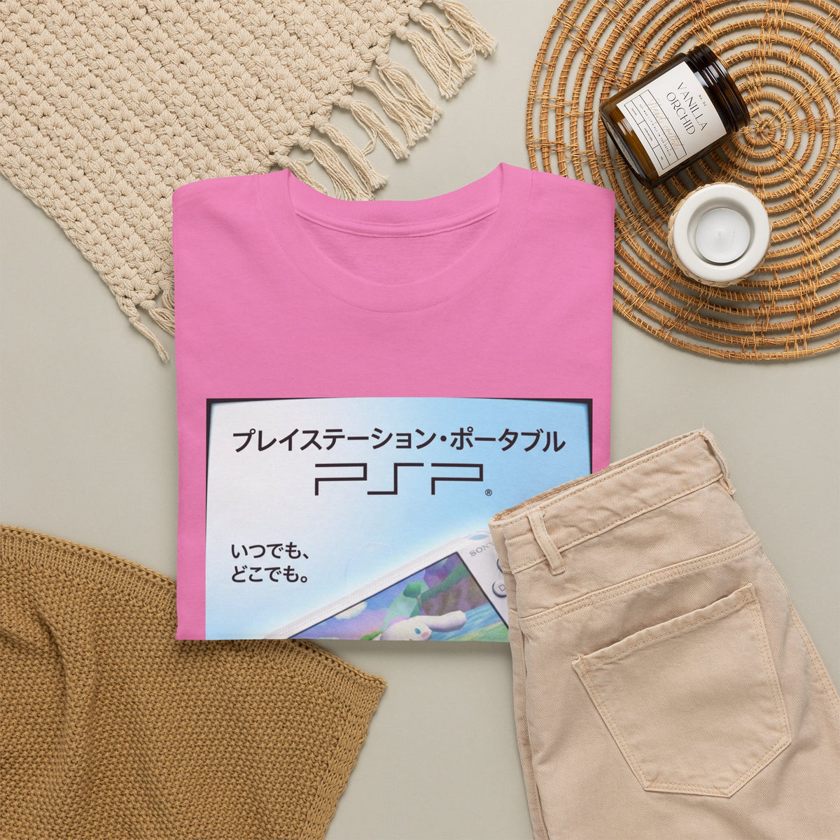 Cinnamoroll Gaming On PSP Tee