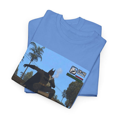 Batman Smoking Bong Skateboard Stunt Tee