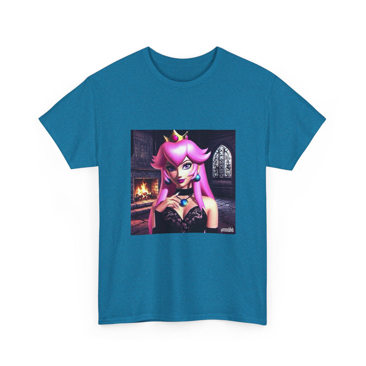Gothic Pink Princess Peach In Castle