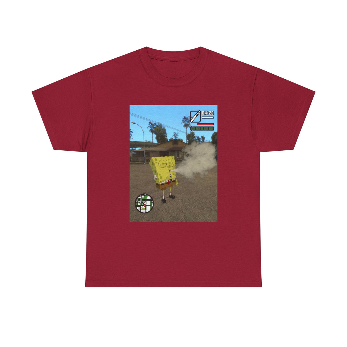 Spongebob 4:20 Grand Theft Auto Street Scene