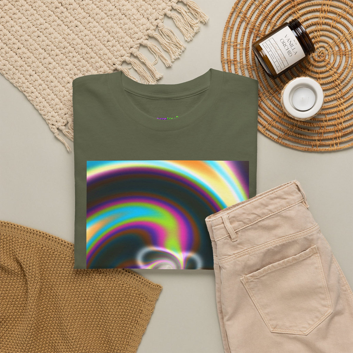Dacwoo drawings — Neon Vortex Swirl
