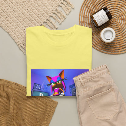 Pink Sonic-Style Character In Y2K Drip