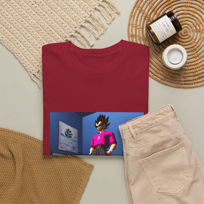 Y2K Vegeta Chilling With PlayStation Tee