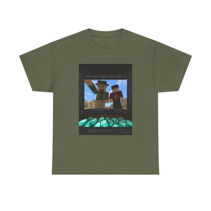 Pixelated Duo With Precious Gems