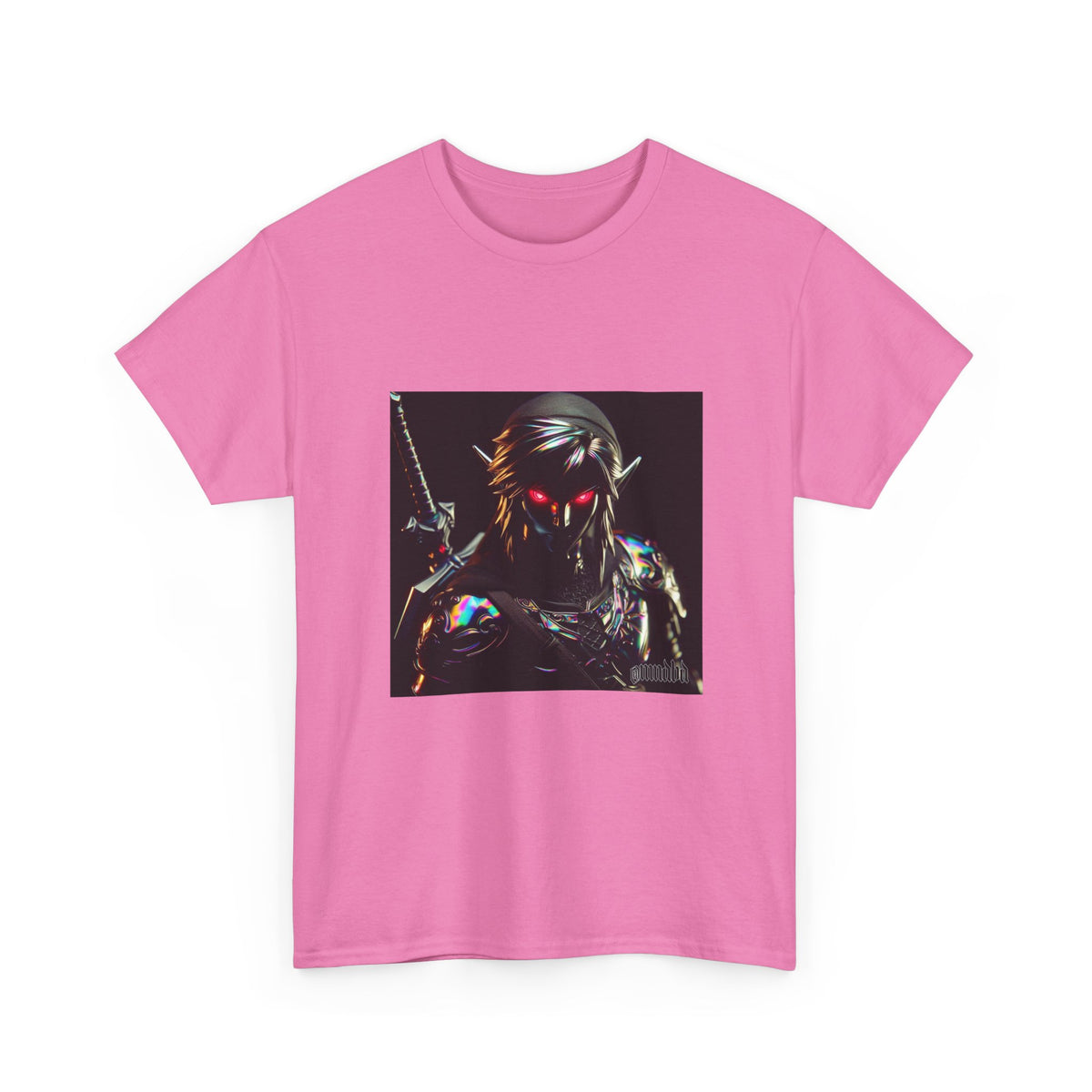 Chromatic Dark Elf Warrior With Red Eyes