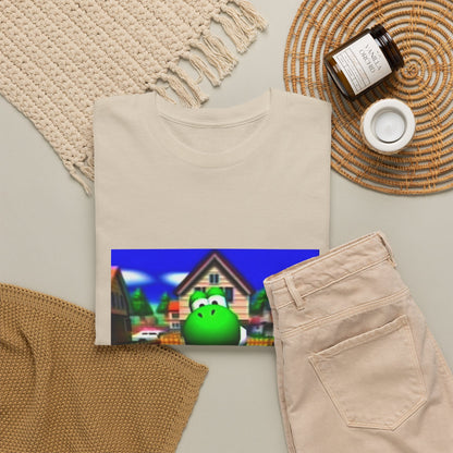 Yoshi Giving The Finger In Neighborhood Tee