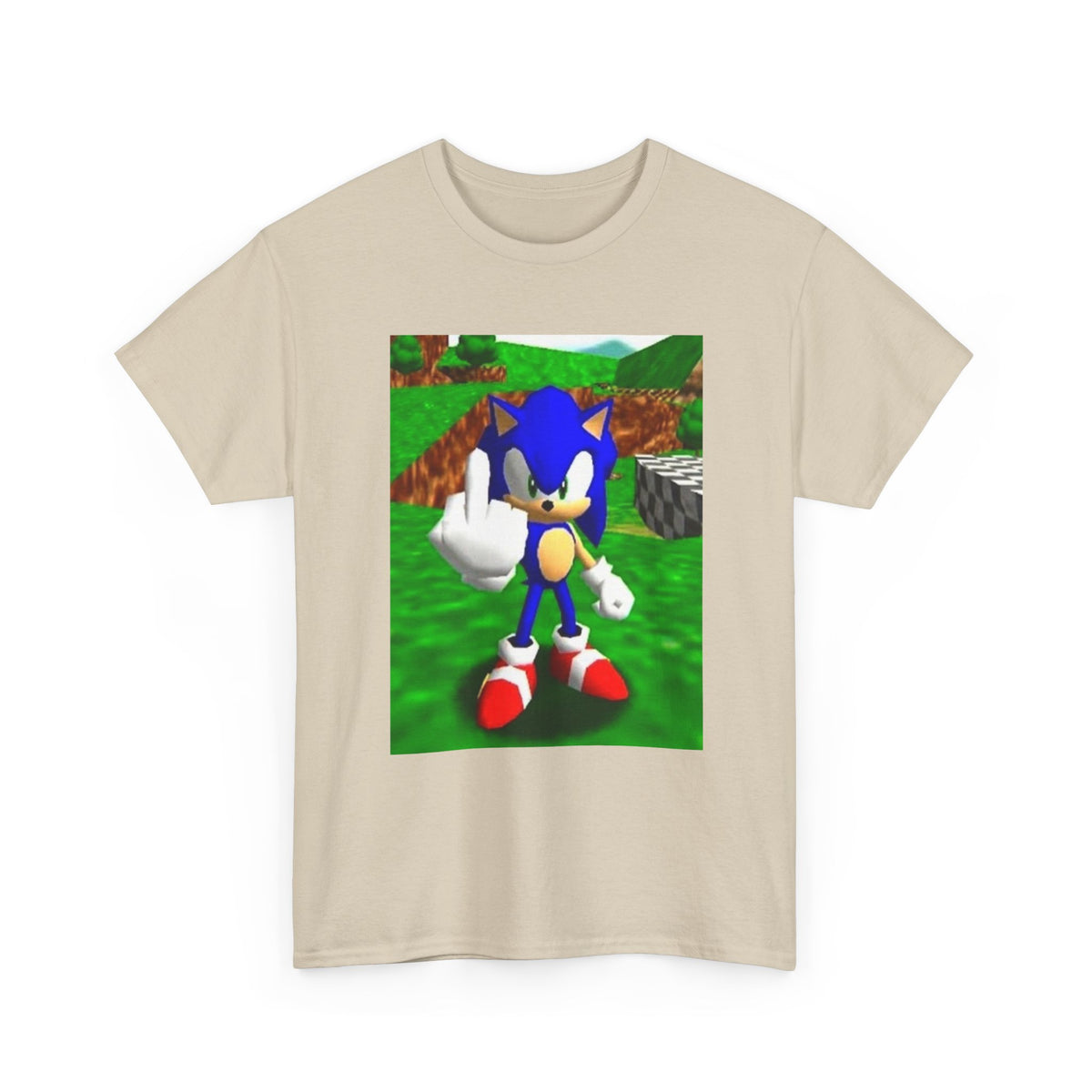 Sonic Gives The Finger Tee