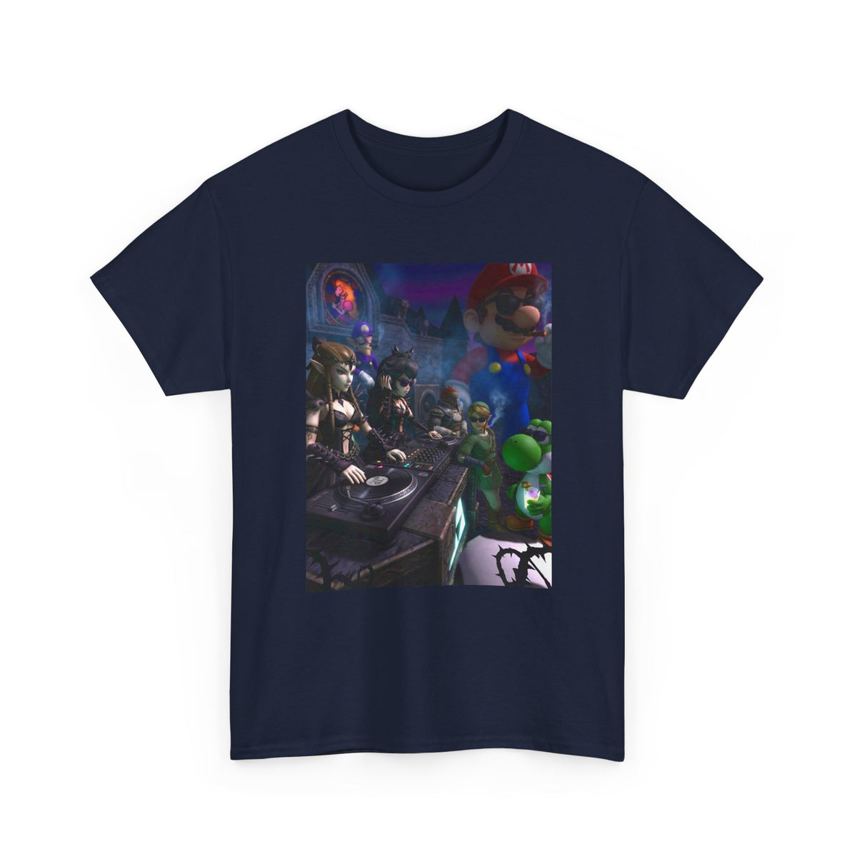 Gothic DJ Party with Mario, Link, Yoshi