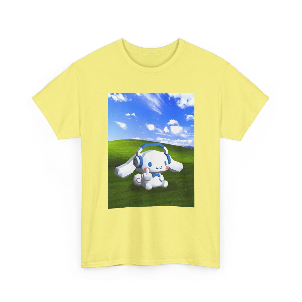 Low-Poly Cinnamoroll Flipping The Bird