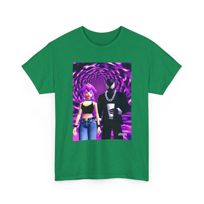 Hypnotized Peach & Sipping Spidey Tee