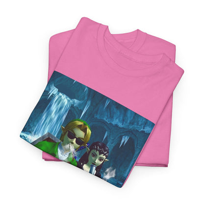Hero and Dark Princess Chillin' in Ice Cave