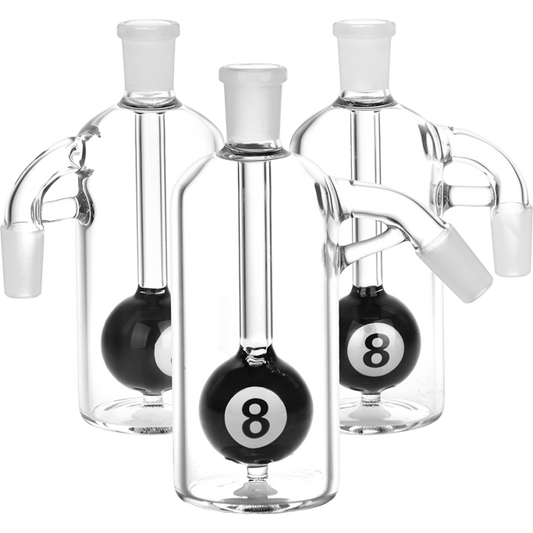 8-Ball Glass Ash Catcher | 5.25" | 14mm