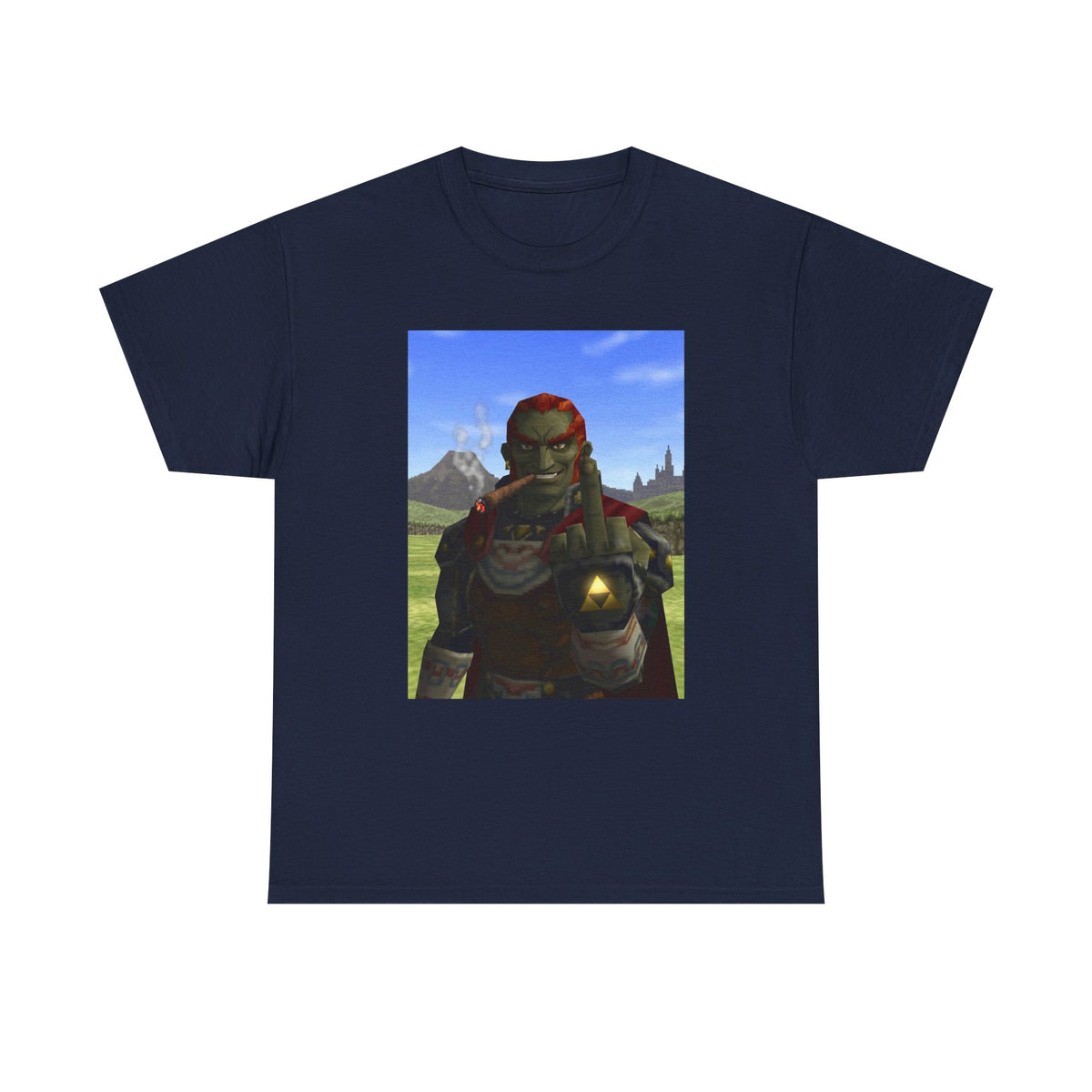 Ganondorf Smoking, Flipping Bird Tee