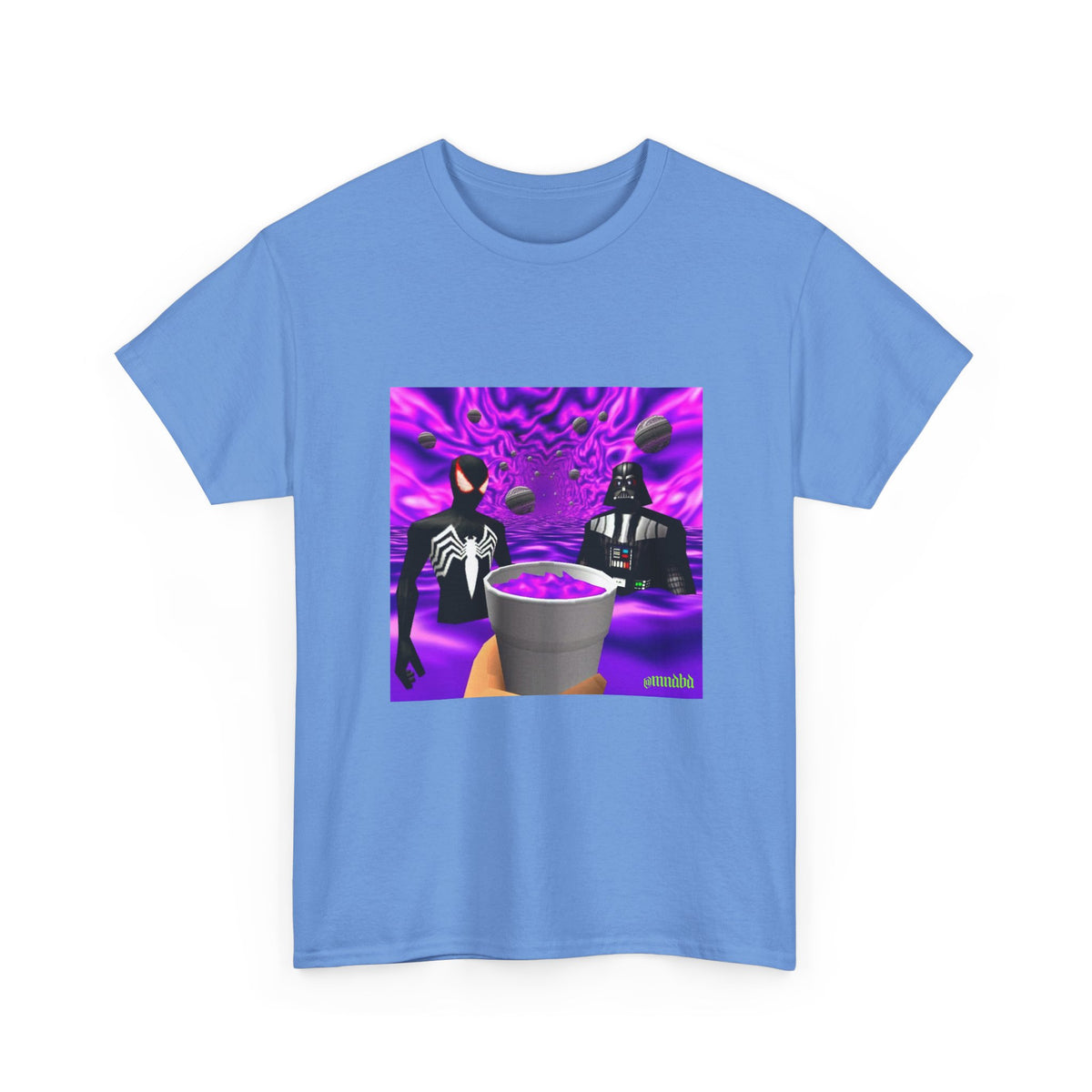 Spider-Man, Darth Vader, And Purple Drank Tee