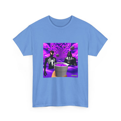 Spider-Man, Darth Vader, And Purple Drank Tee