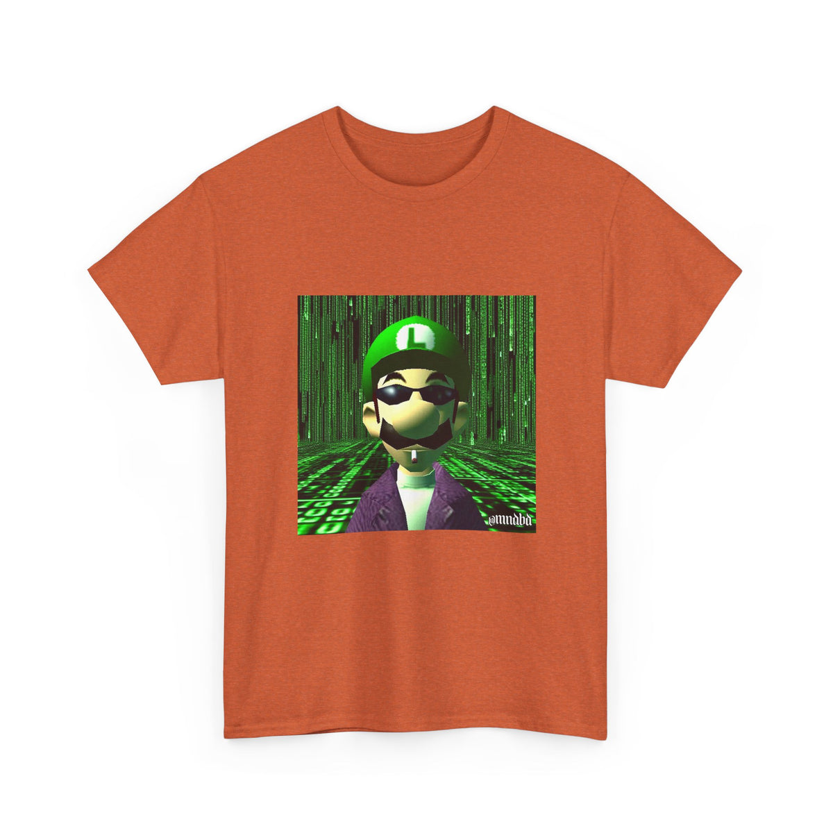 Matrix Luigi Smoking In The Glitch