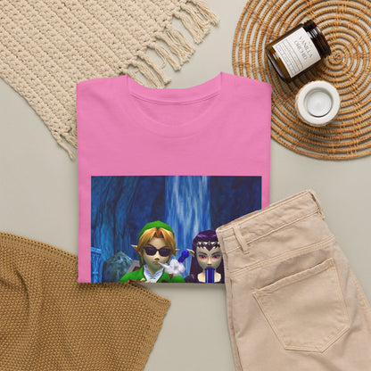 Hero and Princess Taking A Hit Tee