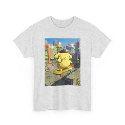 Pompompurin Flipping Bird Skate Park Tee