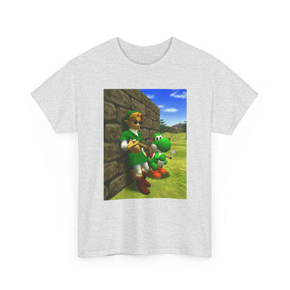 Link and Yoshi Chillin' With Blunts
