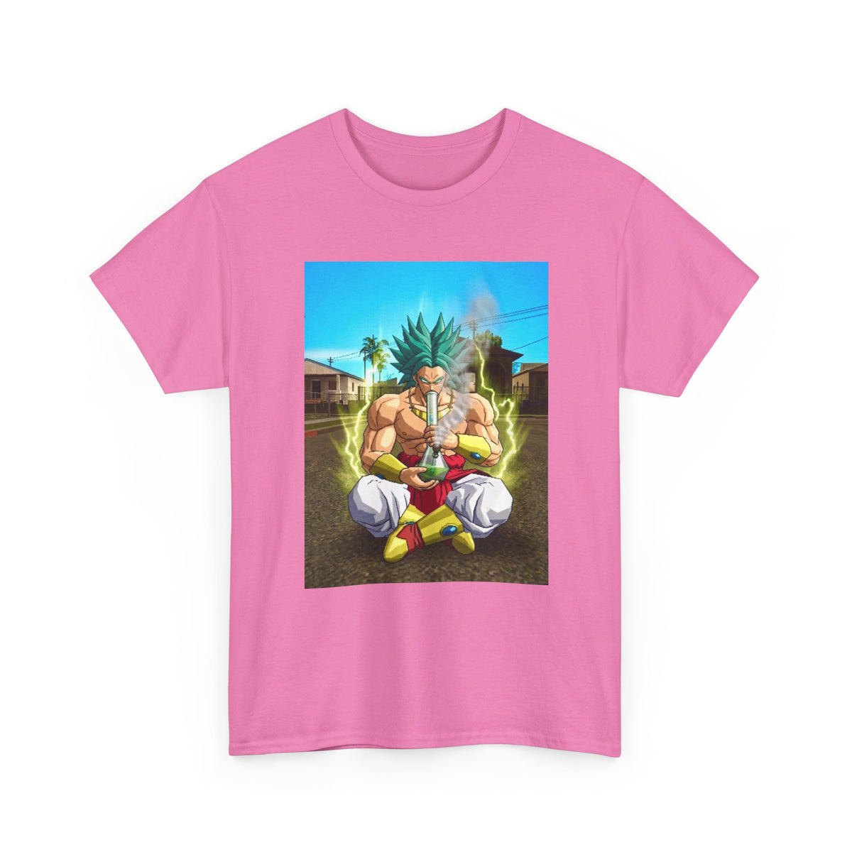 Legendary Saiyan Taking A Bong Rip Tee
