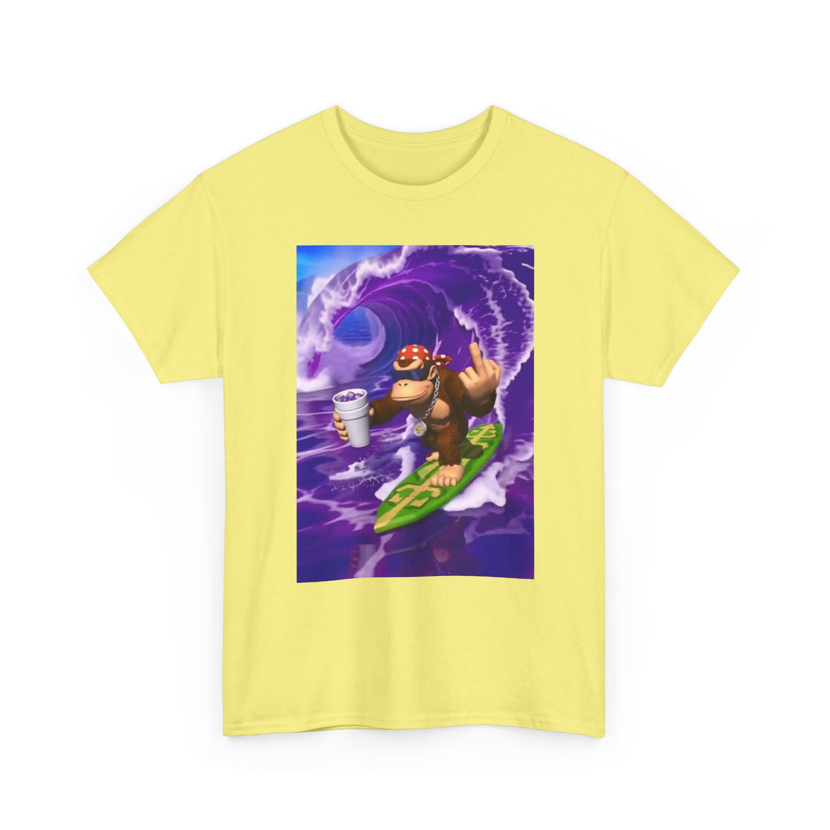 Lit Surf Monkey F*** Off Tee