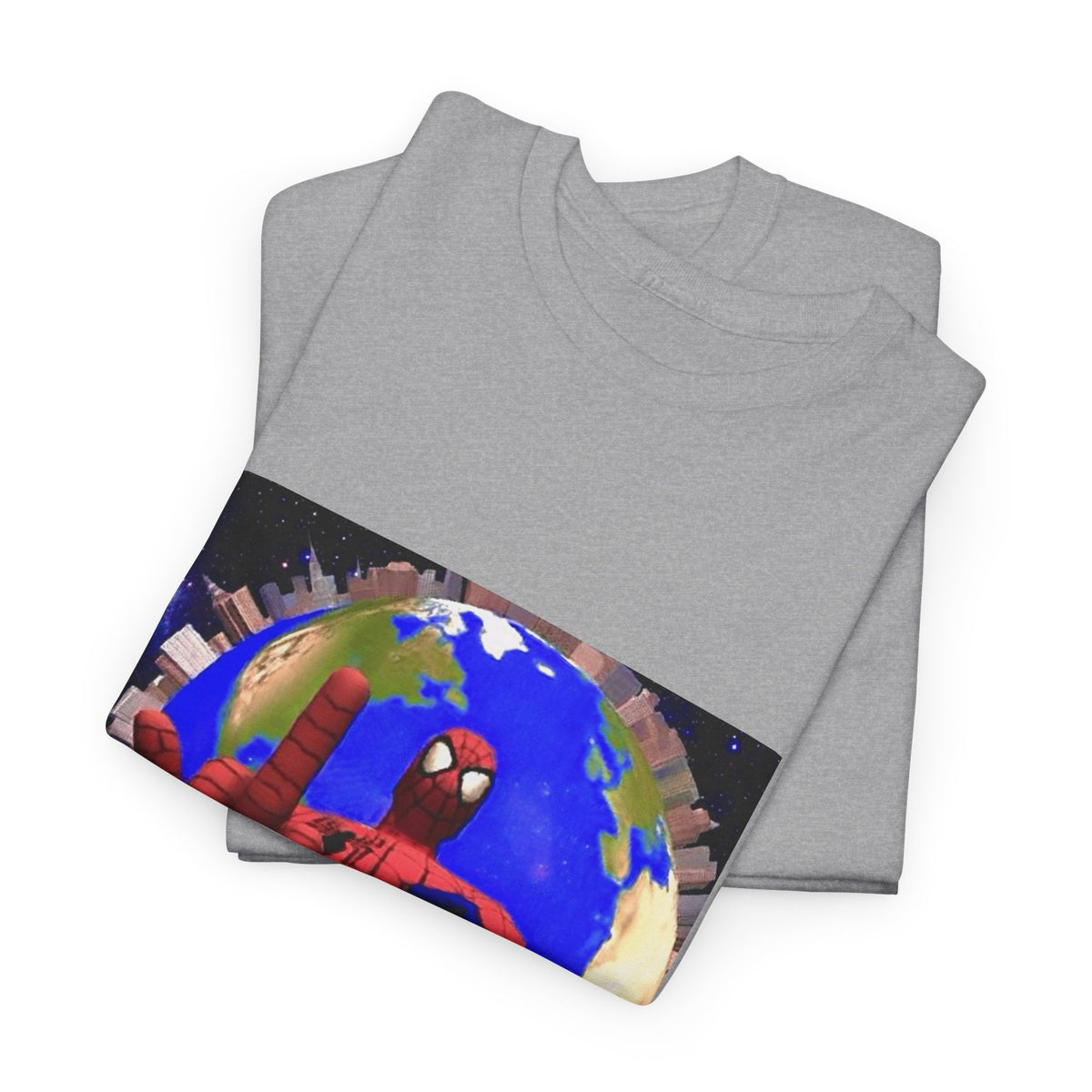 Spider-Man Flipping Off The World Tee