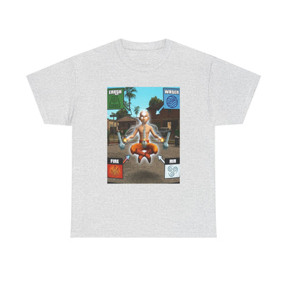 Avatar Aang Element Bending With Bongs Tee