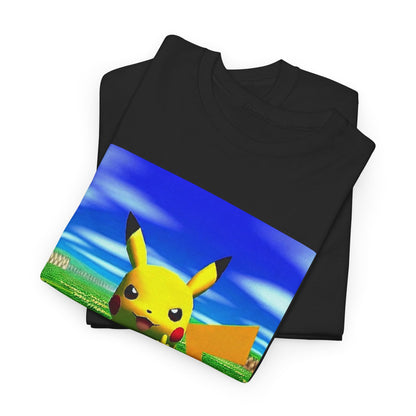 Pikachu Giving The Finger On A Bench